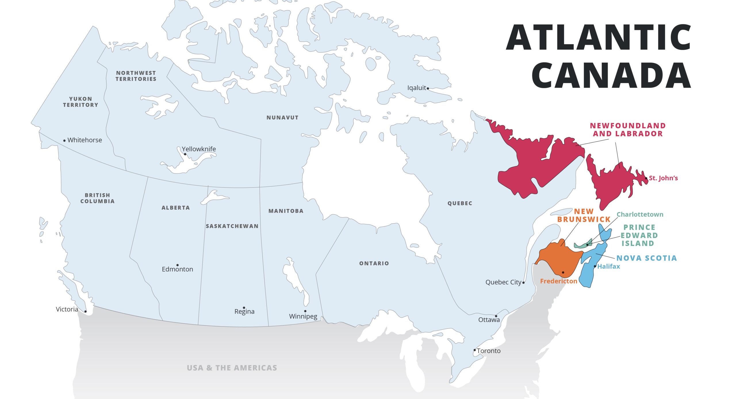 Atlantic Canada. Credit: investcanada.ca